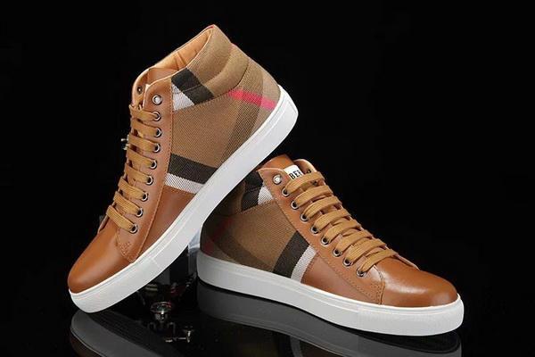Burberry High-Top Fashion Men Shoes--017